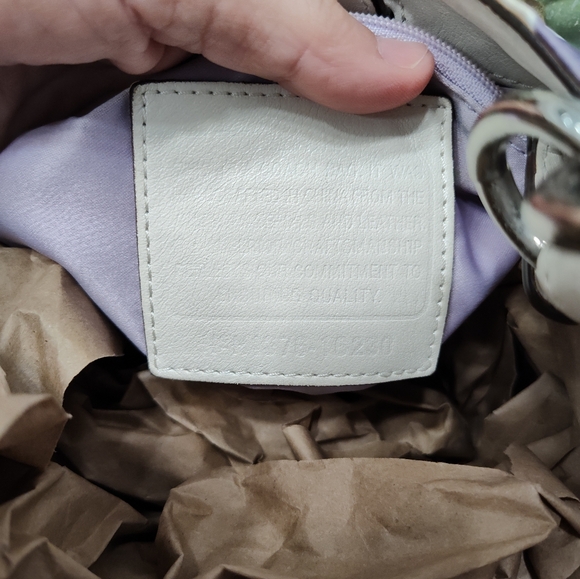 🥰 Vintage Y2K EUC COACH ALEXANDRA OUTLINE OPT ART POPPY TOTE BAG - Picture 14 of 16